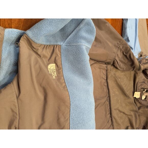 Small The North Face Summit Series 3 In 1 Winter Twin Coat Fleece Jacket Blue - Picture 12 of 12